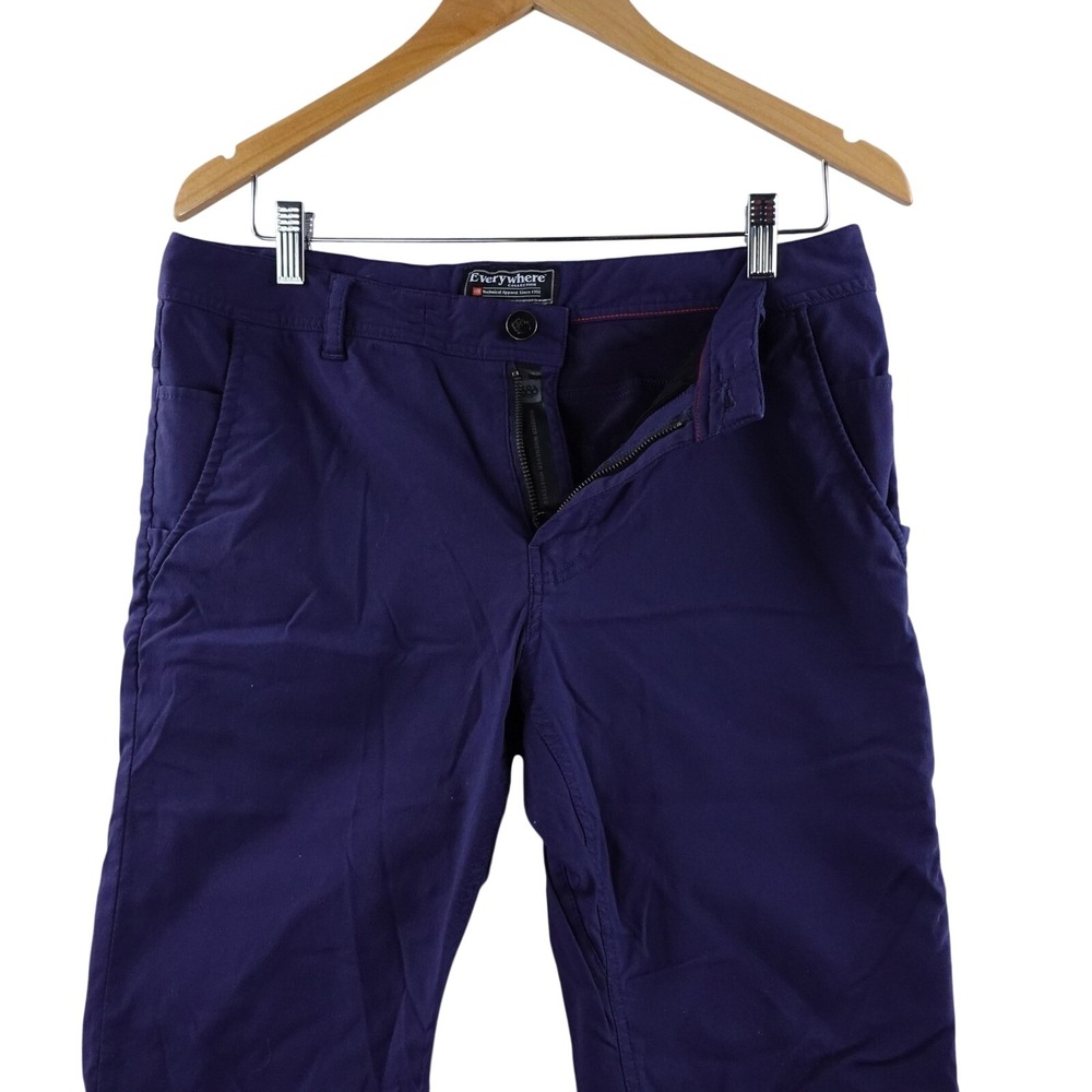 Everywhere Collection‎ Slim Fit Mens Technical Apparel Pants W32 L32 Blue Golf